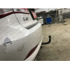 HY 31 AVTOS Фаркоп на Hyundai i40 2012-2019. Необходима подрезка бампера. Тип шара: A. Нагрузки: 1800/80 кг, масса фаркопа 17 кг (без электрики в комплекте)