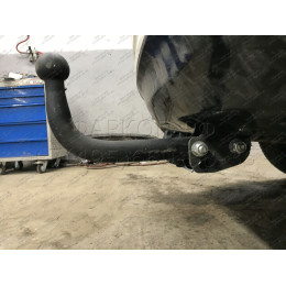 HY 31 AVTOS Фаркоп на Hyundai i40 2012-2019. Необходима подрезка бампера. Тип шара: A. Нагрузки: 1800/80 кг, масса фаркопа 17 кг (без электрики в комплекте)