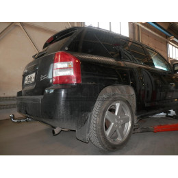 J012A GALIA Полностью оцинкованный фаркоп на Jeep Compass MK 2006-2011, Jeep Liberty 2006-2011. Тип шара: A. Требуется вырез в бампере. Нагрузки: 2000/100 кг, масса фаркопа 12