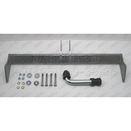 J012A GALIA Полностью оцинкованный фаркоп на Jeep Compass MK 2006-2011, Jeep Liberty 2006-2011. Тип шара: A. Требуется вырез в бампере. Нагрузки: 2000/100 кг, масса фаркопа 12