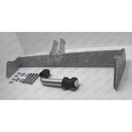 J012A GALIA Полностью оцинкованный фаркоп на Jeep Compass MK 2006-2011, Jeep Liberty 2006-2011. Тип шара: A. Требуется вырез в бампере. Нагрузки: 2000/100 кг, масса фаркопа 12