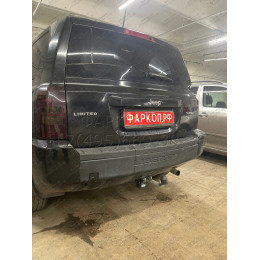 J012A GALIA Полностью оцинкованный фаркоп на Jeep Compass MK 2006-2011, Jeep Liberty 2006-2011. Тип шара: A. Требуется вырез в бампере. Нагрузки: 2000/100 кг, масса фаркопа 12