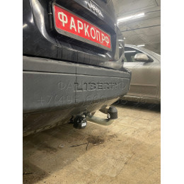 J012A GALIA Полностью оцинкованный фаркоп на Jeep Compass MK 2006-2011, Jeep Liberty 2006-2011. Тип шара: A. Требуется вырез в бампере. Нагрузки: 2000/100 кг, масса фаркопа 12