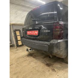 J012A GALIA Полностью оцинкованный фаркоп на Jeep Compass MK 2006-2011, Jeep Liberty 2006-2011. Тип шара: A. Требуется вырез в бампере. Нагрузки: 2000/100 кг, масса фаркопа 12