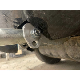 J012A GALIA Полностью оцинкованный фаркоп на Jeep Compass MK 2006-2011, Jeep Liberty 2006-2011. Тип шара: A. Требуется вырез в бампере. Нагрузки: 2000/100 кг, масса фаркопа 12