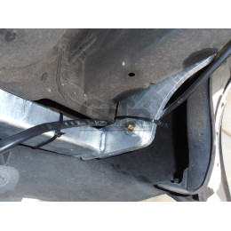 K034C GALIA Полностью оцинкованный фаркоп на Kia Soul 2008-2014. Тип шара: C (горизонтальный съемный). Установка без снятия и выреза бампера. Нагрузки: 1300/6