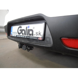 K037A GALIA Полностью оцинкованный фаркоп на Kia Rio III хетчбек/седан 2011-2017. Тип шара: A. Установка без снятия и выреза бампера. Нагрузки: 1200/50 кг, масс