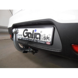 K037A GALIA Полностью оцинкованный фаркоп на Kia Rio III хетчбек/седан 2011-2017. Тип шара: A. Установка без снятия и выреза бампера. Нагрузки: 1200/50 кг, масс
