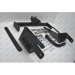 K113-A Лидер-плюс ТСУ для Kia Rio седан 2000-2005 без выреза бампера. Нагрузки: 1200/75 кг, масса фаркопа 21,16 кг (без электрики в комплекте)
