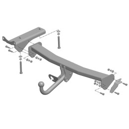 LD 01 AVTOS Фаркоп на Land Rover Freelander II 2006-2015. Необходима подрезка бампера. Тип шара: A. Нагрузки: 2000/125 кг, масса фаркопа 16 кг (без электрики в комплекте