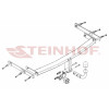M-040 STEINHOF Фаркоп на Mazda 6 седан/хетчбек 5 дверей GH 2008-2013. Требуется подрезка бампера. Тип шара: A. Нагрузки: 1800/75 кг, масса фаркопа 18,4 кг (без электрики в комплекте)
