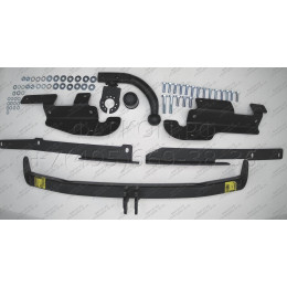 M-310 STEINHOF Фаркоп на Mitsubishi Colt хетчбек 5 дверей 2004-2013. Требуется подрезка бампера. Тип шара: A. Нагрузки: 1000/50 кг, масса фаркопа 20,1 кг (без электрик