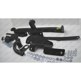 M-310 STEINHOF Фаркоп на Mitsubishi Colt хетчбек 5 дверей 2004-2013. Требуется подрезка бампера. Тип шара: A. Нагрузки: 1000/50 кг, масса фаркопа 20,1 кг (без электрик