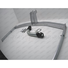 M106A GALIA Полностью оцинкованный фаркоп на Mazda 3 седан/хетчбек 2003-2009, Mazda 3 седан/хетчбек 2009-2013, Ford Focus III хетчбек 2011-2019. Тип шара: A. Невидимый вырез 