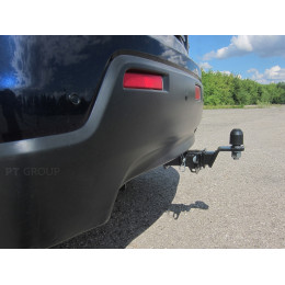 MAS-10-991122.00 PT GROUP Фаркоп на Mitsubishi ASX 2010-2022 без подрезки бампера. Тип шара: E (легкосъемный шар под квадрат). Нагрузки: 1600/80 кг, масса фаркопа 17 кг (б