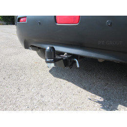 MAS-10-991122.00 PT GROUP Фаркоп на Mitsubishi ASX 2010-2022 без подрезки бампера. Тип шара: E (легкосъемный шар под квадрат). Нагрузки: 1600/80 кг, масса фаркопа 17 кг (б
