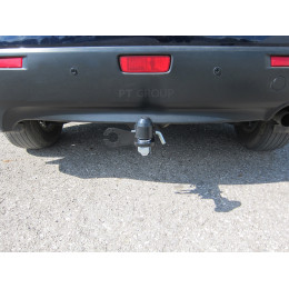 MAS-10-991122.00 PT GROUP Фаркоп на Mitsubishi ASX 2010-2022 без подрезки бампера. Тип шара: E (легкосъемный шар под квадрат). Нагрузки: 1600/80 кг, масса фаркопа 17 кг (б
