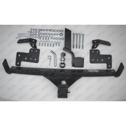 MAS-10-991122.00 PT GROUP Фаркоп на Mitsubishi ASX 2010-2022 без подрезки бампера. Тип шара: E (легкосъемный шар под квадрат). Нагрузки: 1600/80 кг, масса фаркопа 17 кг (б