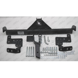 MAS-10-991122.00 PT GROUP Фаркоп на Mitsubishi ASX 2010-2022 без подрезки бампера. Тип шара: E (легкосъемный шар под квадрат). Нагрузки: 1600/80 кг, масса фаркопа 17 кг (б