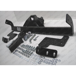 MAS-10-991122.00 PT GROUP Фаркоп на Mitsubishi ASX 2010-2022 без подрезки бампера. Тип шара: E (легкосъемный шар под квадрат). Нагрузки: 1600/80 кг, масса фаркопа 17 кг (б