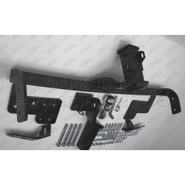 MAS-10-991122.00 PT GROUP Фаркоп на Mitsubishi ASX 2010-2022 без подрезки бампера. Тип шара: E (легкосъемный шар под квадрат). Нагрузки: 1600/80 кг, масса фаркопа 17 кг (б
