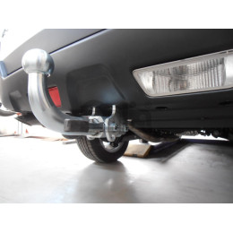 N050A GALIA Полностью оцинкованный фаркоп на Nissan X-Trail T31 2007-2014, исключая авто с парктроником. Тип шара: A. Подрезка бампера. Нагрузки: 2200/100 кг, масса