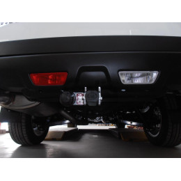 N050A GALIA Полностью оцинкованный фаркоп на Nissan X-Trail T31 2007-2014, исключая авто с парктроником. Тип шара: A. Подрезка бампера. Нагрузки: 2200/100 кг, масса