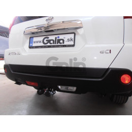 N050A GALIA Полностью оцинкованный фаркоп на Nissan X-Trail T31 2007-2014, исключая авто с парктроником. Тип шара: A. Подрезка бампера. Нагрузки: 2200/100 кг, масса