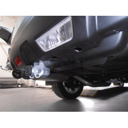 N050A GALIA Полностью оцинкованный фаркоп на Nissan X-Trail T31 2007-2014, исключая авто с парктроником. Тип шара: A. Подрезка бампера. Нагрузки: 2200/100 кг, масса