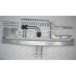 N050A GALIA Полностью оцинкованный фаркоп на Nissan X-Trail T31 2007-2014, исключая авто с парктроником. Тип шара: A. Подрезка бампера. Нагрузки: 2200/100 кг, масса
