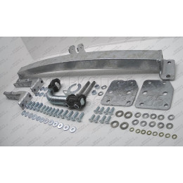 N050A GALIA Полностью оцинкованный фаркоп на Nissan X-Trail T31 2007-2014, исключая авто с парктроником. Тип шара: A. Подрезка бампера. Нагрузки: 2200/100 кг, масса