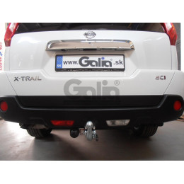 N050A GALIA Полностью оцинкованный фаркоп на Nissan X-Trail T31 2007-2014, исключая авто с парктроником. Тип шара: A. Подрезка бампера. Нагрузки: 2200/100 кг, масса