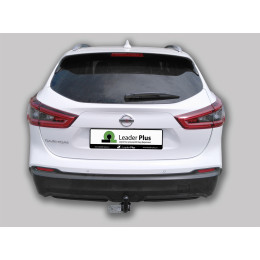 N121-A Лидер-плюс ТСУ для Nissan Qashqai 2007-2014 (необходима подрезка бампера), Qashqai 2014-2021, в т.ч. Qashqai +2 (без выреза бампера). Нагрузки: 1500/75 кг, масса фаркоп