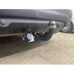N121-A Лидер-плюс ТСУ для Nissan Qashqai 2007-2014 (необходима подрезка бампера), Qashqai 2014-2021, в т.ч. Qashqai +2 (без выреза бампера). Нагрузки: 1500/75 кг, масса фаркоп