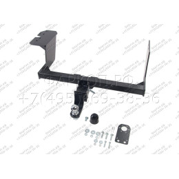 H.N24.E HALTY Фаркоп на Nissan Elgrand E51 2WD/4WD 2002-2010 без подрезки бампера. Тип шара: E. Нагрузки: 750/75 кг, масса фаркопа 18,5 кг