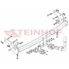 P-028 STEINHOF Фаркоп на Peugeot 207 хетчбек 3/5 дверей 2006-2012. Требуется подрезка бампера. Тип шара: AH (горизонтальное быстросъемное крепление шара на ключе). Нагрузки: 1200/50 кг, масса фаркопа 17,5 кг (без электрики в комплекте)