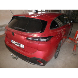 P049A GALIA Полностью оцинкованный фаркоп на Citroen C5 X 2022-, Peugeot 308 SW универсал 2022-, Peugeot 408 2022-, Peugeot 408X 2022-, Opel Astra L универсал 2022-, DS DS4 2021-. Тип шара: A. Неви