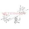 R-120 STEINHOF Фаркоп на Renault Symbol седан 1998-2008, 2008-2012 без снятия и подрезки бампера. Тип шара: H (сварное крепление шара). Нагрузки: 1200/75 кг, масса фаркопа 17,1 кг (без электрики в комплекте)