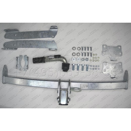 R050C GALIA Полностью оцинкованный фаркоп на Land Rover Range Rover III 2002-2013. Тип шара: C (горизонтальный съемный). Без выреза бампера. Нагрузки: 3500/150 кг, масс