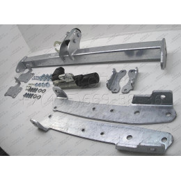 R050C GALIA Полностью оцинкованный фаркоп на Land Rover Range Rover III 2002-2013. Тип шара: C (горизонтальный съемный). Без выреза бампера. Нагрузки: 3500/150 кг, масс