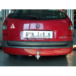 R073C GALIA Полностью оцинкованный фаркоп на Renault Laguna II универсал 2001-2008. Тип шара: C (горизонтальный съемный). Установка без снятия и выреза бампер