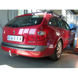 R073C GALIA Полностью оцинкованный фаркоп на Renault Laguna II универсал 2001-2008. Тип шара: C (горизонтальный съемный). Установка без снятия и выреза бампер