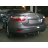 R089A GALIA Полностью оцинкованный фаркоп на Renault Fluence седан 2010-2015. Подрозетник убирается за бампер. Тип шара: A. Невидимый вырез бампера. Нагрузки: 1400/75 кг, масса фаркопа 16,02 кг