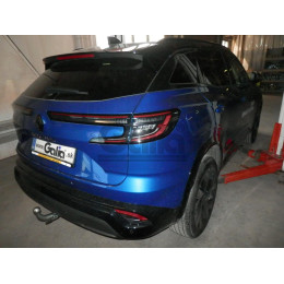 R109A GALIA Полностью оцинкованный фаркоп на Renault Austral Mild Hybrid 2022-. Подрозетник убирается за бампер. Тип шара: A. Установка без снятия и выреза бампе