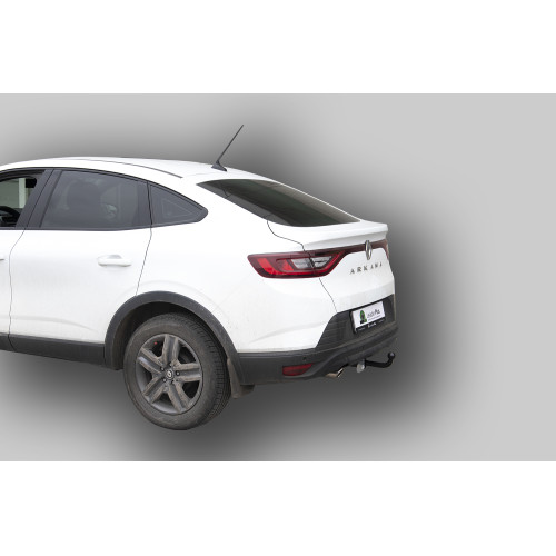 R122-A Лидер-плюс ТСУ для Renault Arkana 2019-2022 без снятия и выреза бампера. Нагрузки: 1200/75 кг, масса фаркопа 13 кг (без электрики в комплекте)