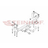 S-410 STEINHOF Фаркоп на Suzuki Jimny (SN) 01/1998-2018 без подрезки бампера. Тип шара: A. Нагрузки: 1400/85 кг, масса фаркопа 15,7 кг (без электрики в комплекте)