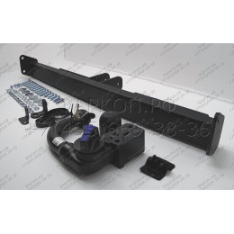 S-436 STEINHOF Фаркоп на Subaru Outback BT 2021-. Требуется подрезка бампера. Тип шара: AV (вертикальное быстросъемное крепление шара на ключе). Нагрузки: 2000/130
