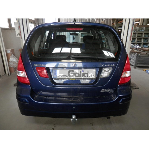 S057A GALIA Полностью оцинкованный фаркоп на Suzuki Liana хетчбек 2WD/4WD 2001-2007. Тип шара: A. Без выреза бампера. Нагрузки: 1300/75 кг, масса фаркопа 16,01 кг