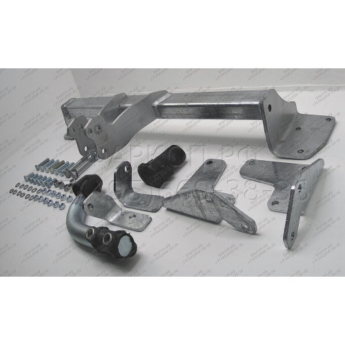 S057A GALIA Полностью оцинкованный фаркоп на Suzuki Liana хетчбек 2WD/4WD 2001-2007. Тип шара: A. Без выреза бампера. Нагрузки: 1300/75 кг, масса фаркопа 16,01 кг