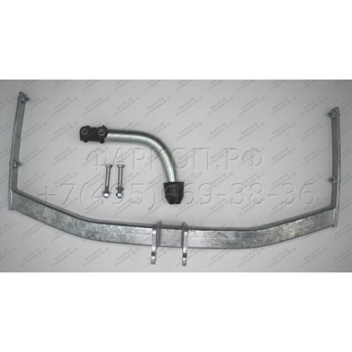 S074A GALIA Полностью оцинкованный фаркоп на SEAT Altea 2004-2015, SEAT Leon 2005-2013. Тип шара: A. Подрезка бампера. Нагрузки: 1600/75 кг, масса фаркопа 17,01 кг